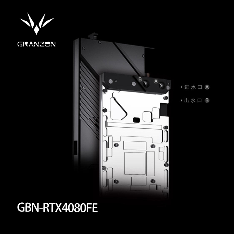 Granzon GPU ブロック NVIDIA RTX 40 - Rtx 4080 Water Cooling Block のレビューと価格
